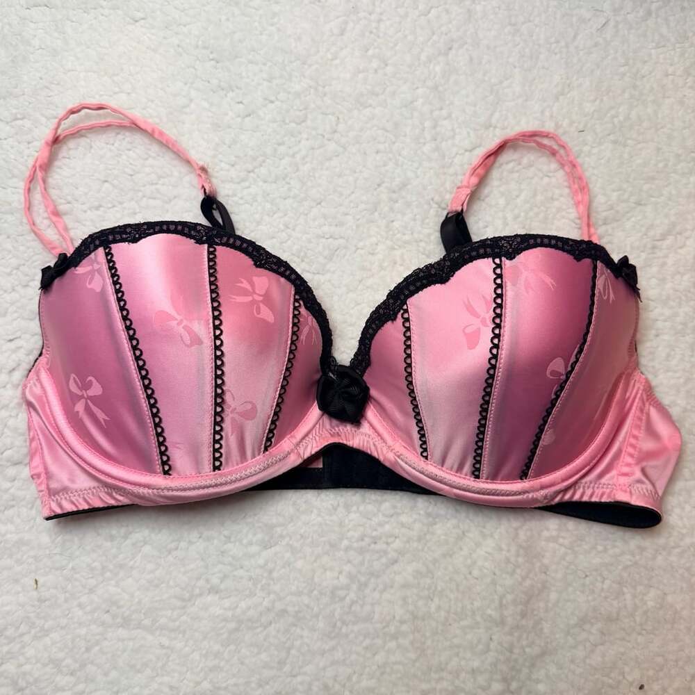 Vintage Victoria's Secret Sexy Little Things Bra 36C Pink